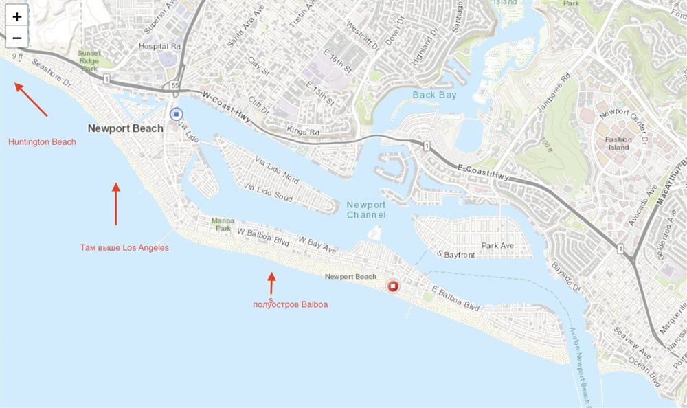 Balboa Pavillion вид с воды